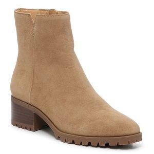 Crown Vintage Melendi Booties Women’s Size 8.5 Light Brown Suede